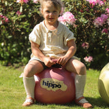 Find that Hippo Hoppebold - Farve Tyrkisk Rose, Str. 45 Cm