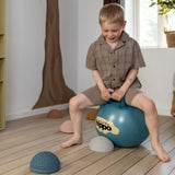 Find that Hippo Hoppebold - Farve Mørk Cyan, Str. 45 Cm