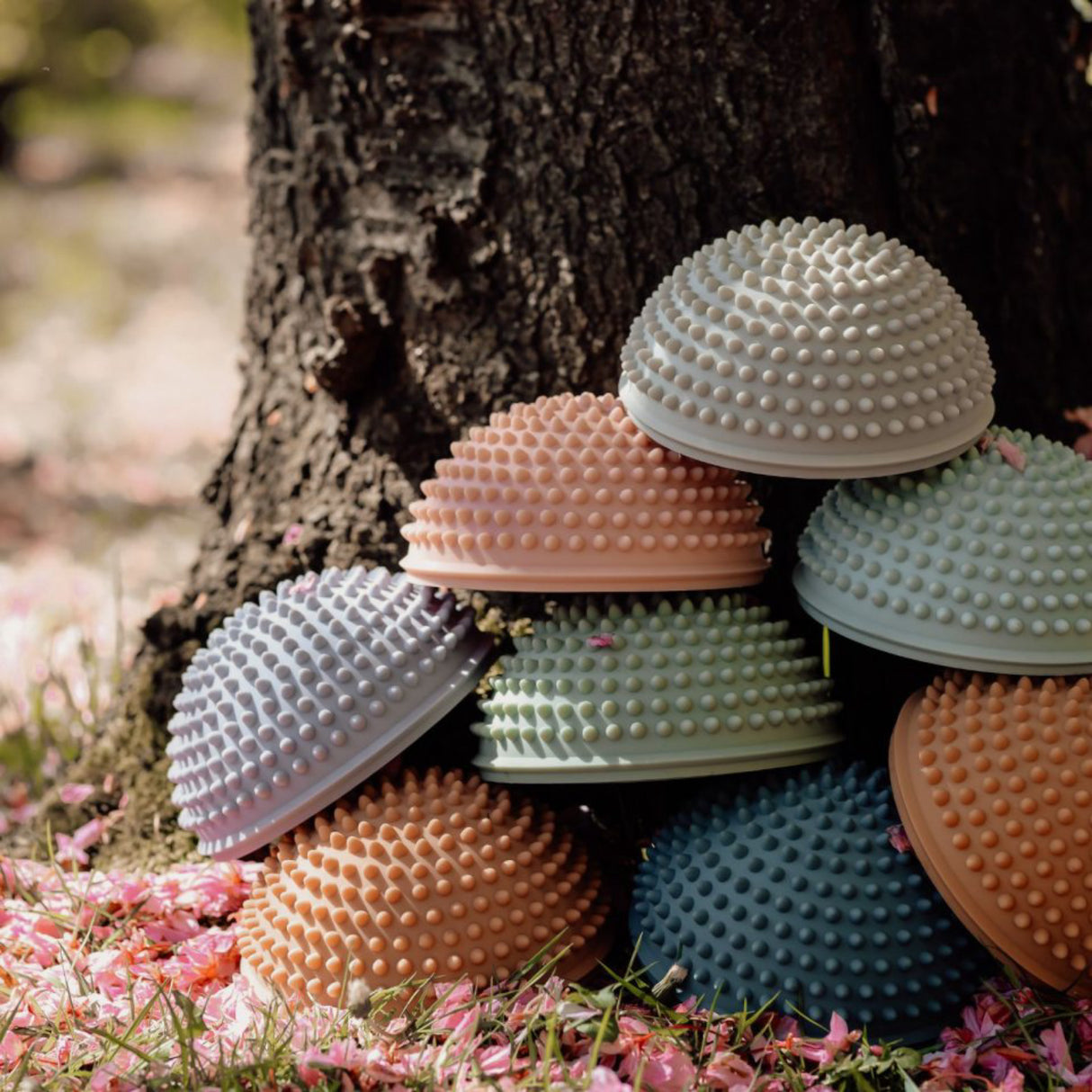 Find that Hippo Sanse-Sten - Sæt Med 4 Stk., Model Sunrise