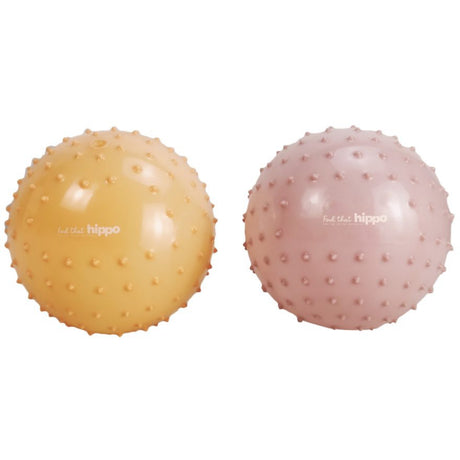 Find that Hippo Sanse-Bolde - Sæt Med 2 Stk., Farver Buff & Rosy Brown