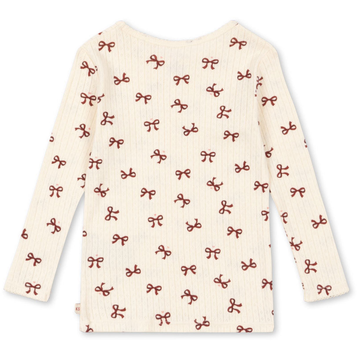 Konges Sløjd Bow Rouge Minnie Bluse Gots