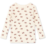 Konges Sløjd Bow Rouge Minnie Bluse Gots