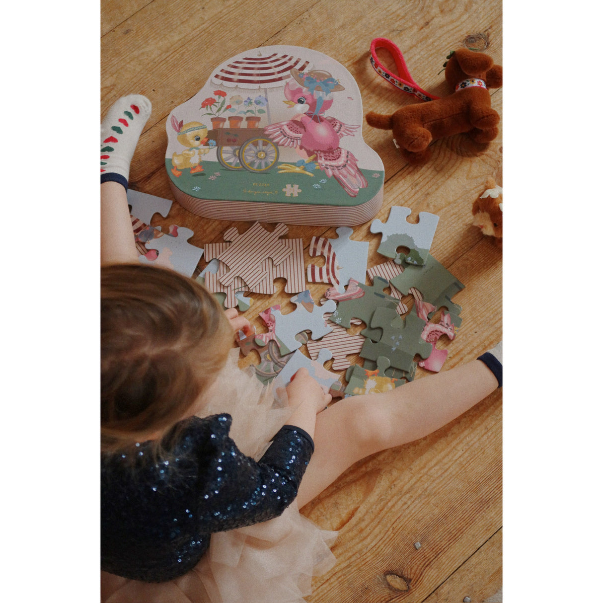 Konges Sløjd Car Birdie Birdie Puslespil Fsc