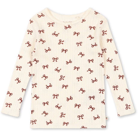 Konges Sløjd Bow Rouge Minnie Bluse Gots