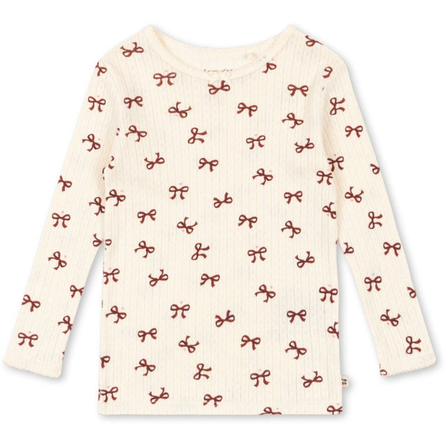 Konges Sløjd Bow Rouge Minnie Bluse Gots