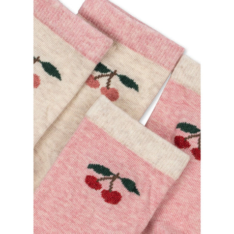 Konges Sløjd Cherry 2 Pak Cherry Strømper