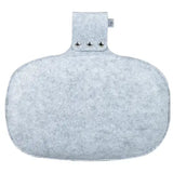 Curve Lab Light Grey Felt Pude