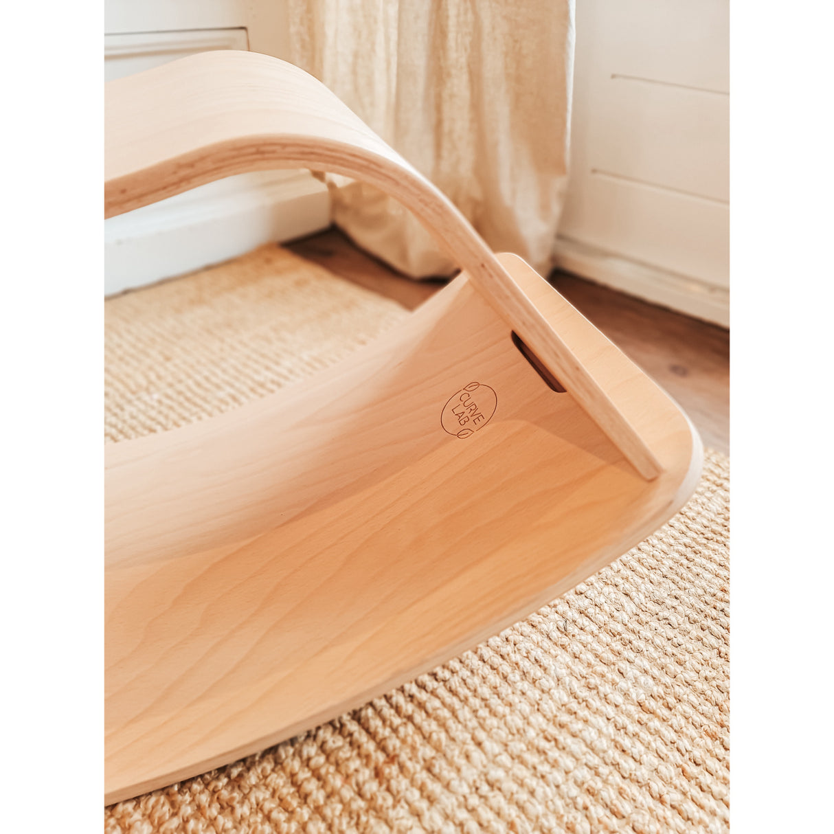 Curve Lab Natural Rocking Stool & Perfect Arc Balance Board