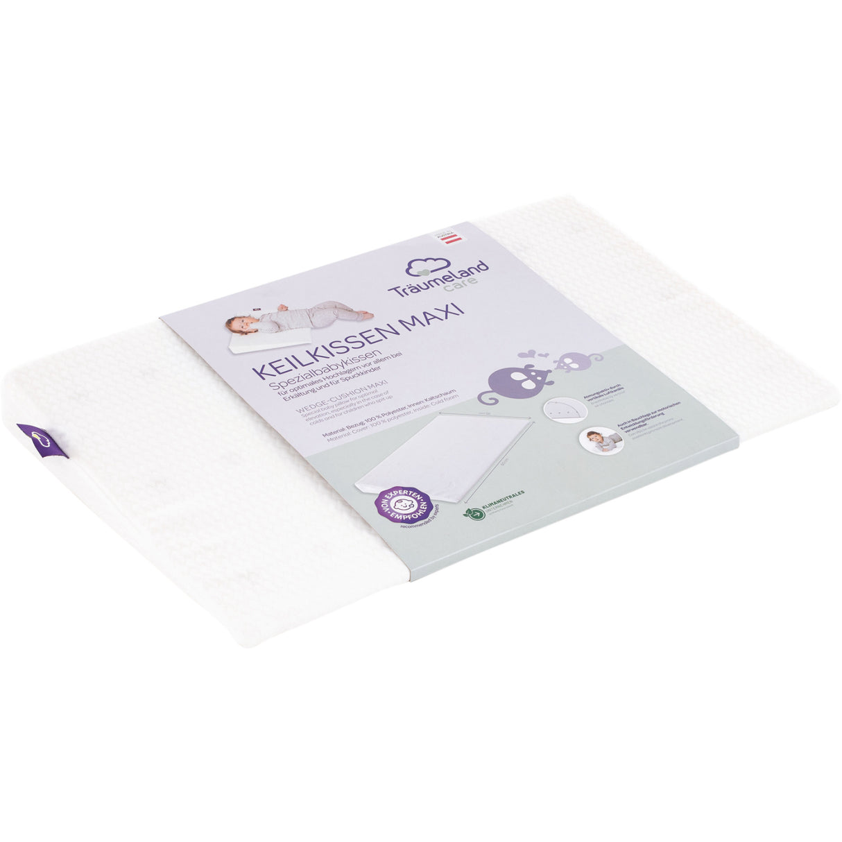 Träumeland White Wedge-Cushion Pude Maxi (6-18 mdr)