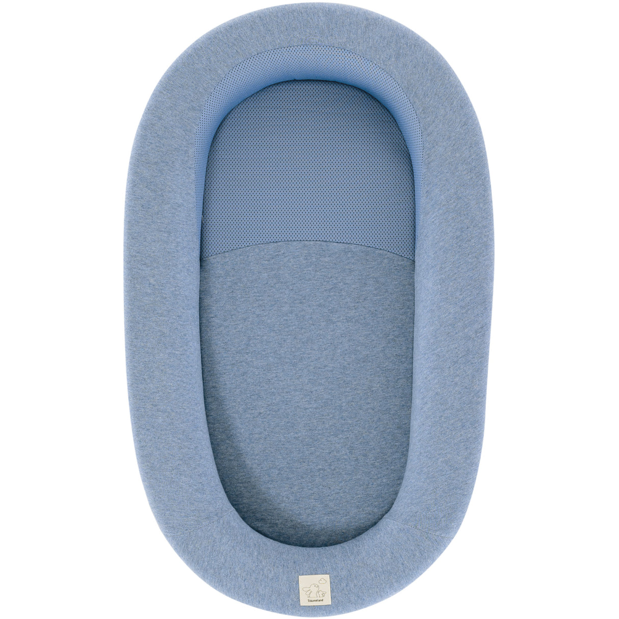 Träumeland Blue Baby Nest Home Air Blue Melange