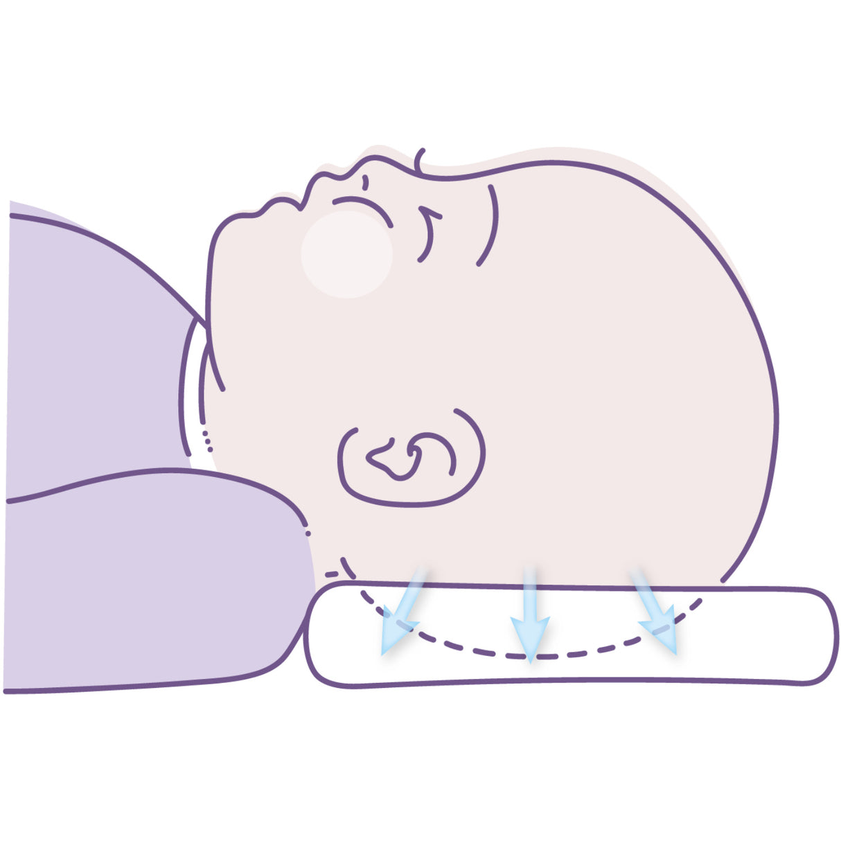 Träumeland White Baby Pude Cloud