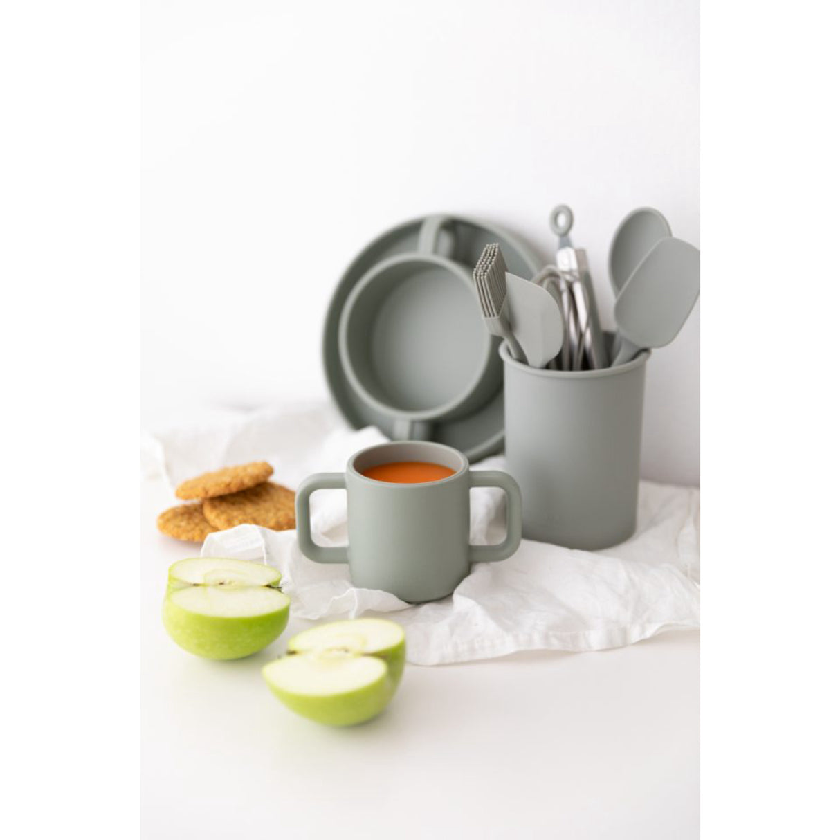 Everleigh & Me Charcoal Spisesæt