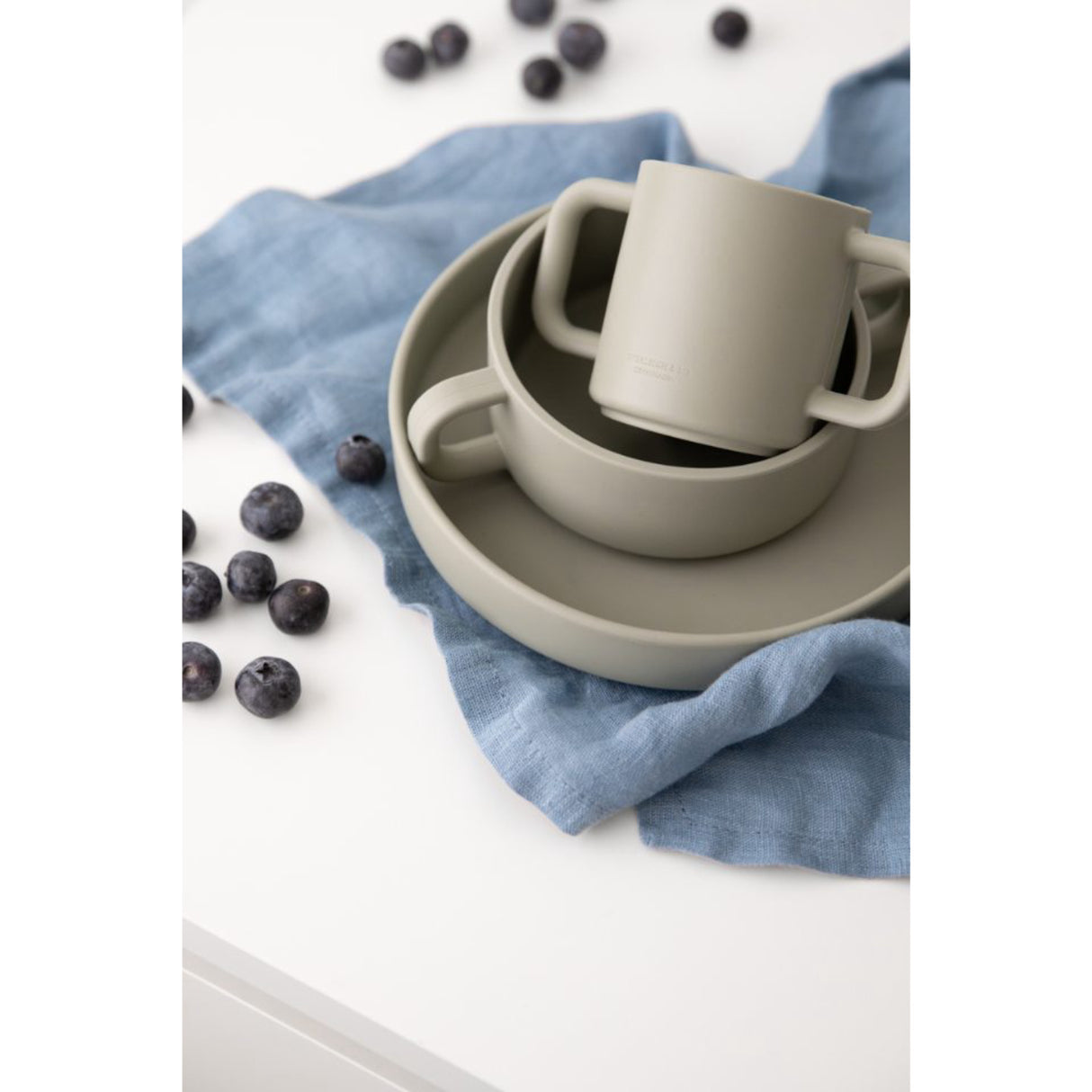 Everleigh & Me Charcoal Spisesæt