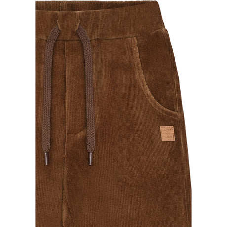 Hust & Claire Brown Stone Garry Ottoman