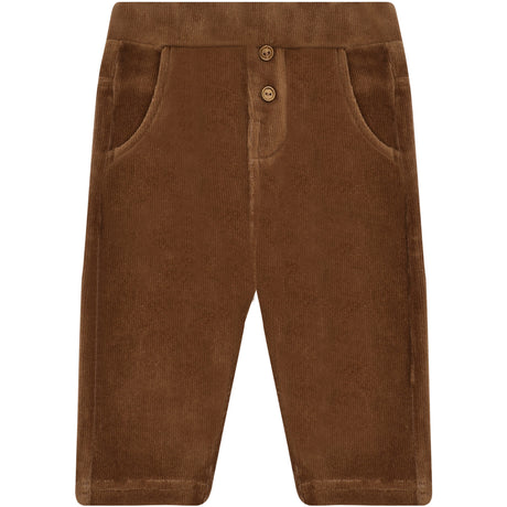 Hust & Claire Brown Stone Gordon Ottoman