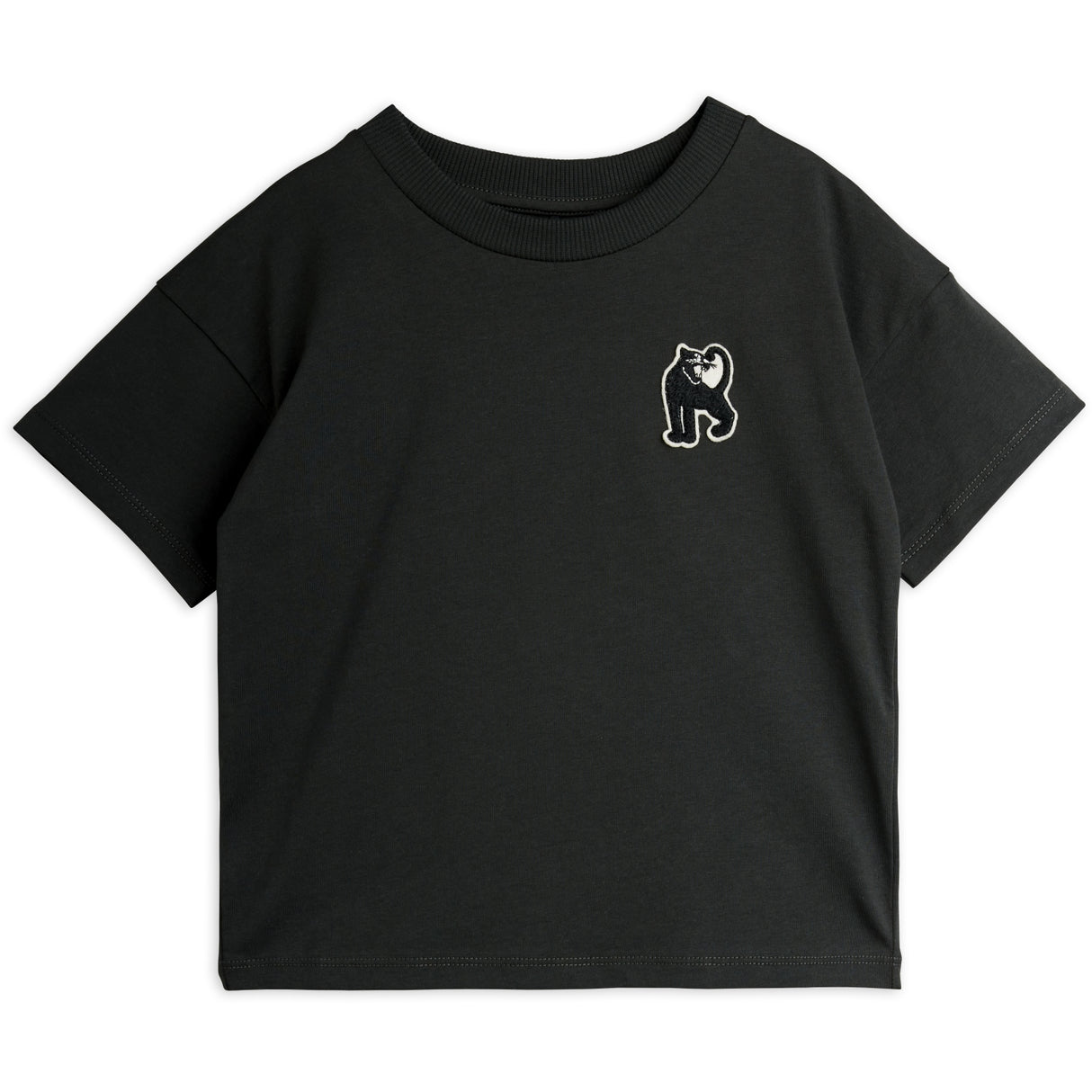 Mini Rodini Black Panther Patch Ss Tee