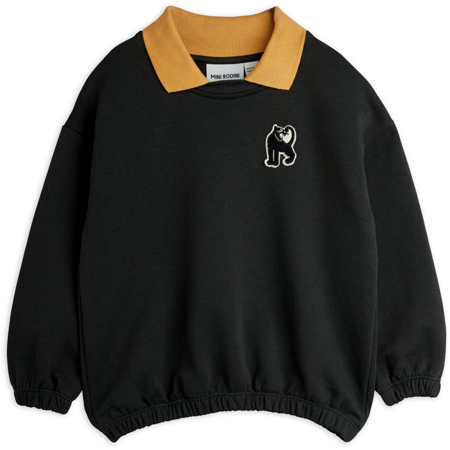 Mini Rodini Black Panther Patch Krave Sweatshirt