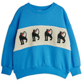Mini Rodini Blue Panther Panel Sweatshirt