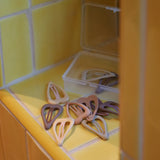 Bow's by Stær Brun Snap Hårspænde - Hjerte Mix (10 Pak)