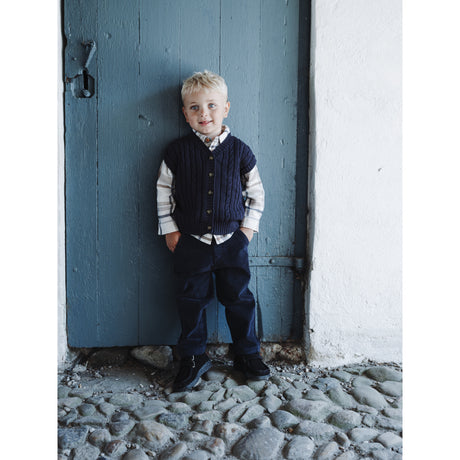 Hust & Claire More Navy Tage Corduroy