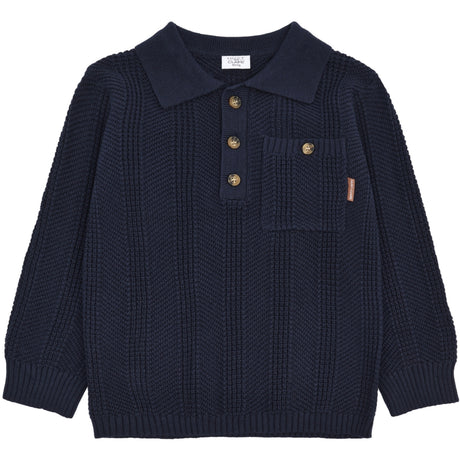 Hust & Claire More Navy Pelle Structure