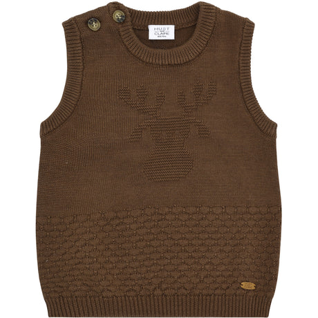 Hust & Claire Brown Stone Perry Moose