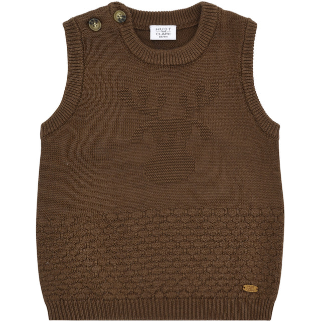 Hust & Claire Brown Stone Perry Moose