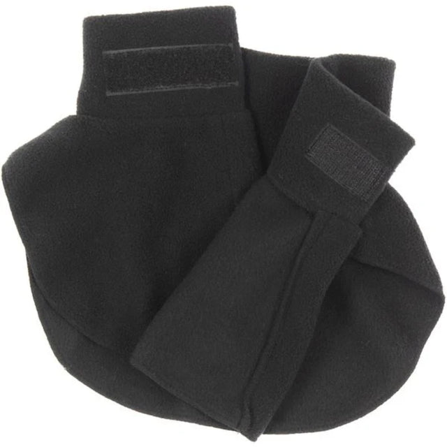 Cold Black Fleece Neck Velcro Gaitor - Jr