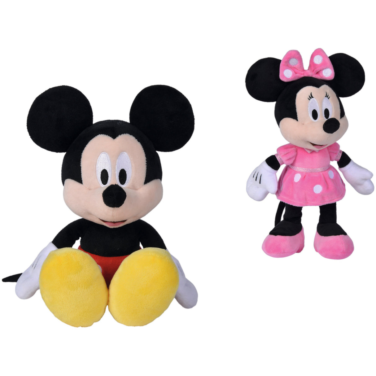 Simba Toys Disney Mickey & Minnie Mouse Bamse (20 Cm)