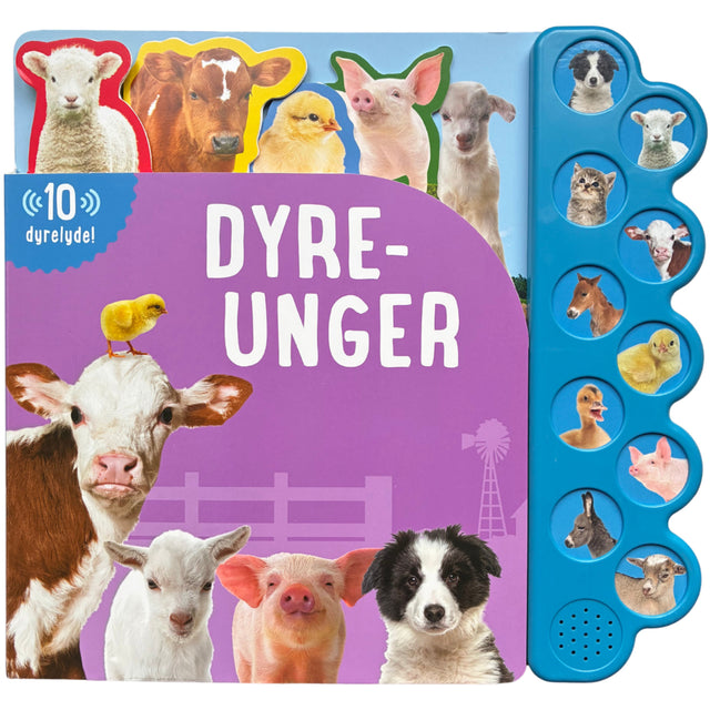 Forlaget Tukan Stor Papbog M/10 Lyde: Dyreunger