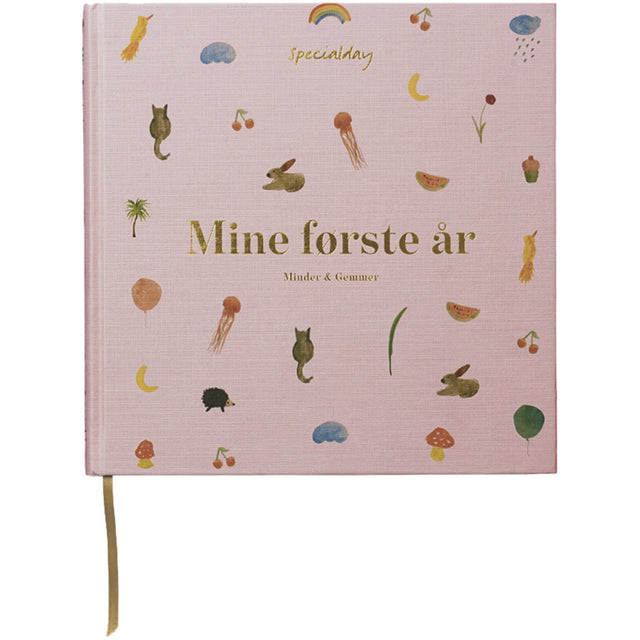 Specialday Mine Første År Rosa Bog