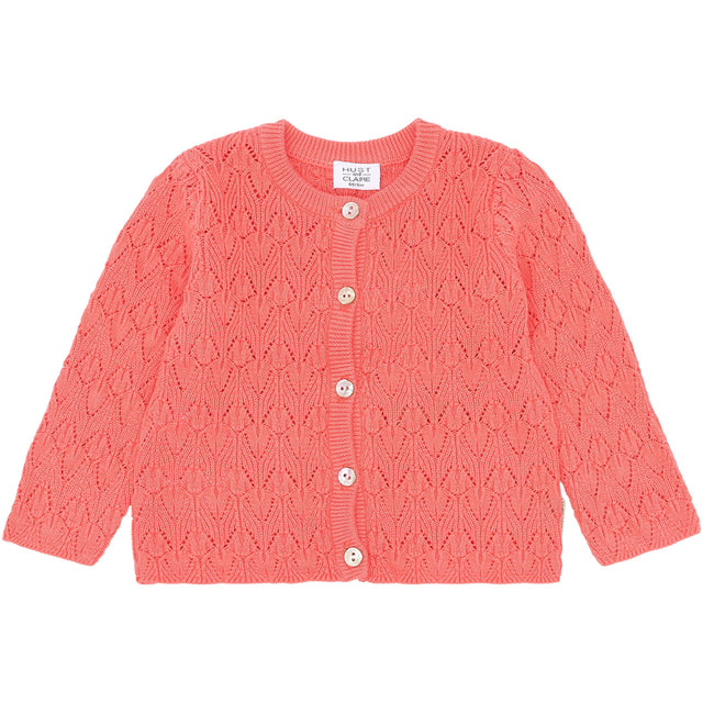 Hust & Claire Wild Coral Cilja Cardigan