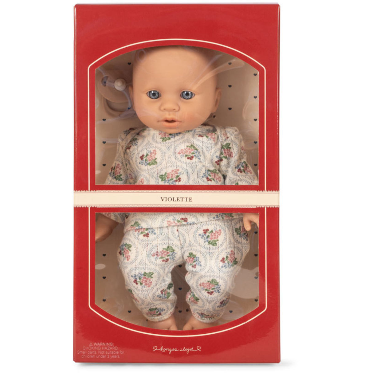 Konges Sløjd Verona Blues Violette Baby Dukke