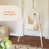 MEMBANTU Grey Organic Baby Slyngevugge Basic