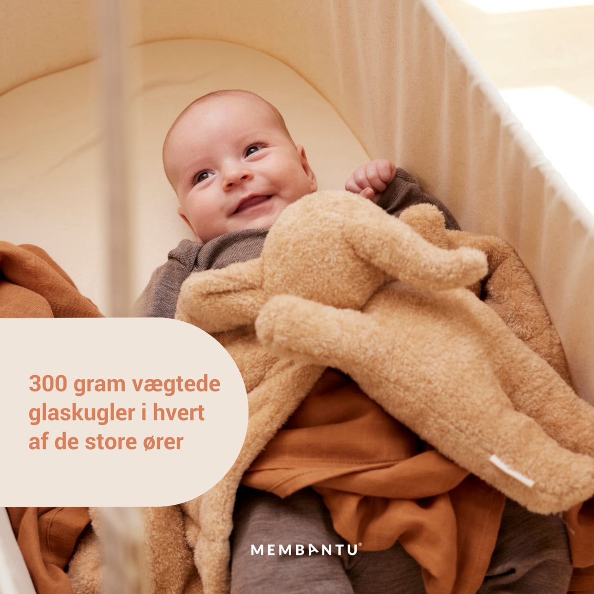 MEMBANTU Tyngdebamse Magma - Grå