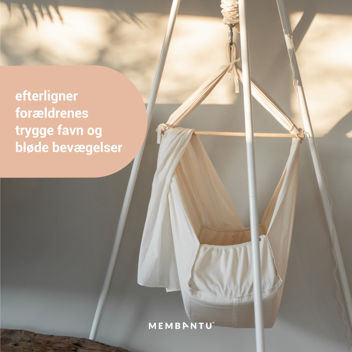 MEMBANTU Nature Organic Baby Slyngevugge Premium