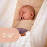 MEMBANTU Grey Organic Baby Slyngevugge Premium
