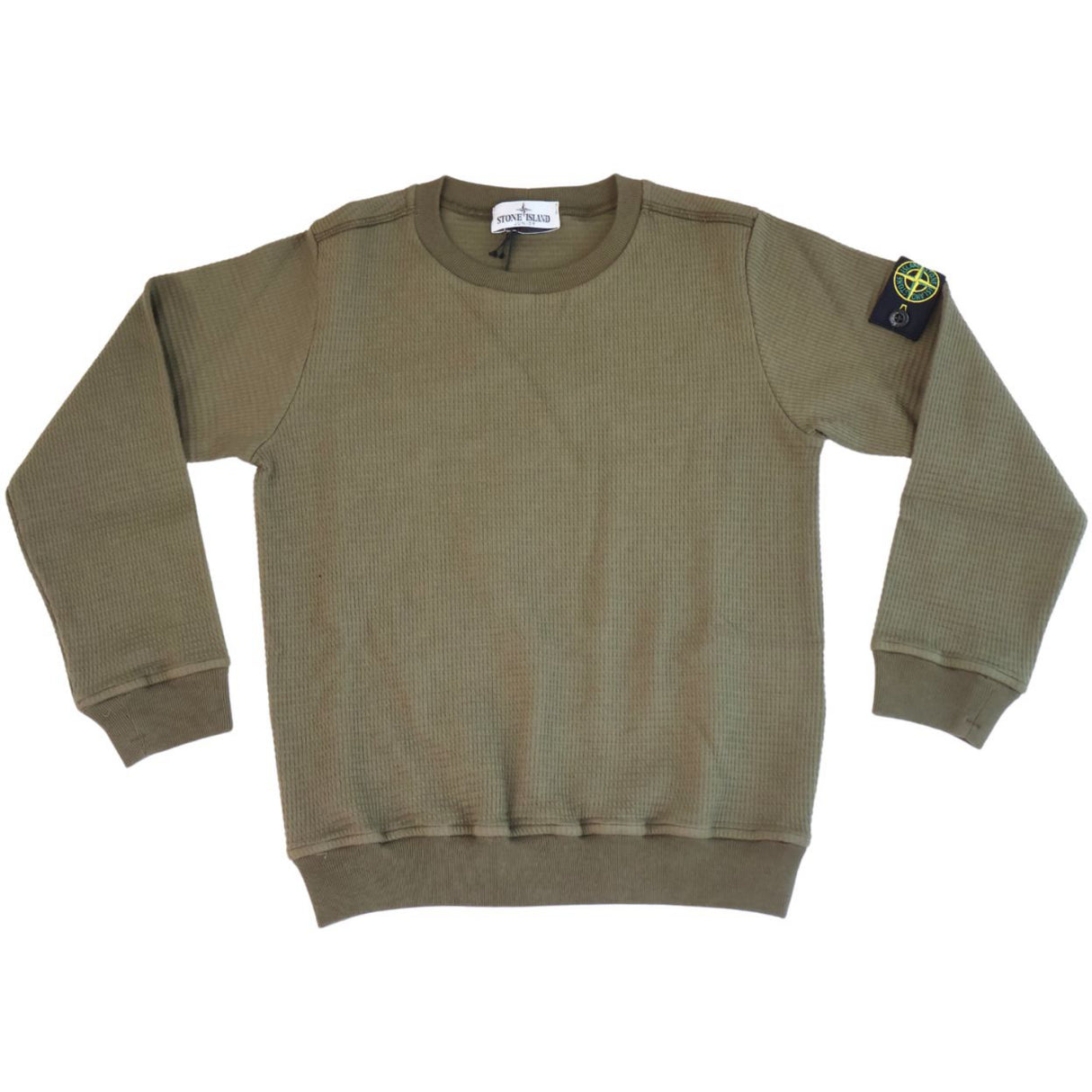 Stone Island Military Green Sweatshirt