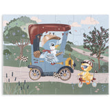 Konges Sløjd Car Birdie Birdie Puslespil Fsc