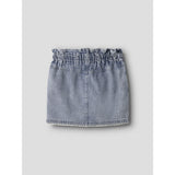Lil'Atelier Medium Blue Denim Nmffunda Loose Dnm Nederdel 5552-Fd Lil