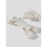 Lil'Atelier Coconut Milk Nmfacc-Lola 2 Pak Hair Clips Lil