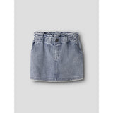 Lil'Atelier Medium Blue Denim Nmffunda Loose Dnm Nederdel 5552-Fd Lil