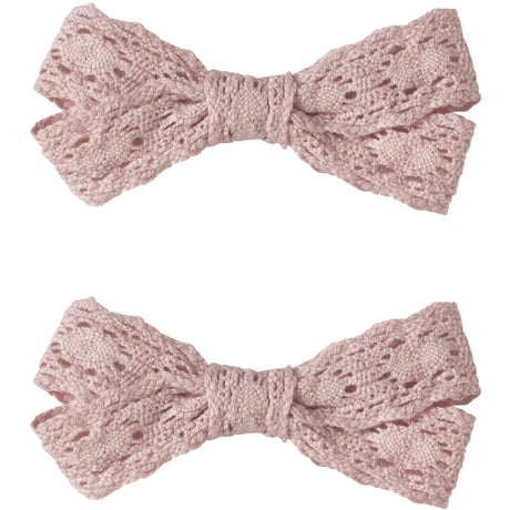 Lil'Atelier Peach Whip Nmfacc-Lola 2 Pak Hair Clips Lil