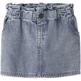 Lil'Atelier Medium Blue Denim Nmffunda Loose Dnm Nederdel 5552-Fd Lil