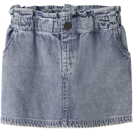 Lil'Atelier Medium Blue Denim Nmffunda Loose Dnm Nederdel 5552-Fd Lil