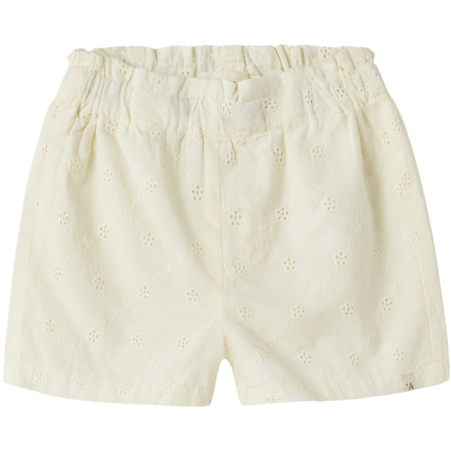 Lil'Atelier Coconut Milk Nmfhosa Loose Shorts Lil