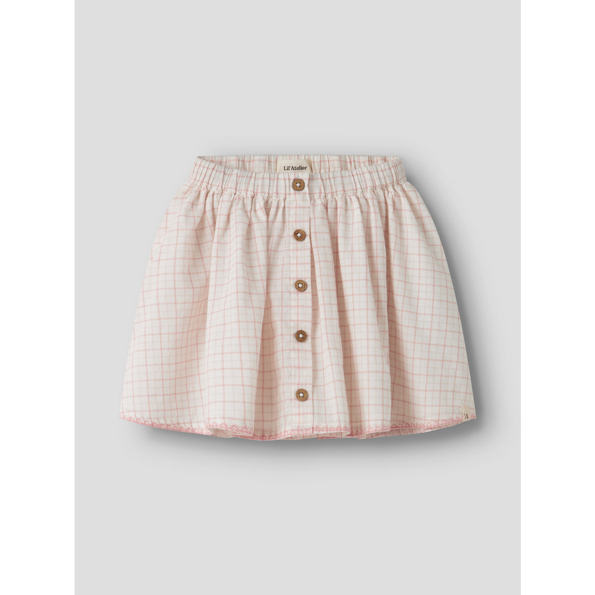 Lil'Atelier Coconut Milk Rose Tan Nmfhedda Nederdel Lil