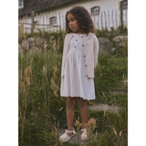 Lil'Atelier Coconut Milk Rose Tan Nmfhedda Sl Kjole Lil