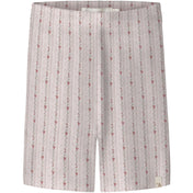 Lil'Atelier Morganite Flower Nmfrachello Duna Slim Biker Shorts Lil