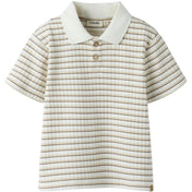 Lil'Atelier Coconut Milk Coca Mocha Nmmhaldur Ss Loose Polo Lil